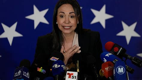Maria Corina Machado declared winner of a Venezuelan opposition primary denounced by government as illegitimate